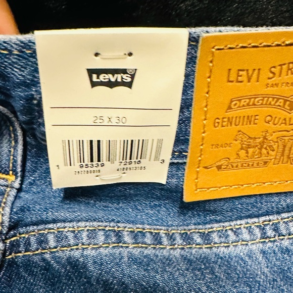 LEVIS Dad Blue Straight Leg Jeans - Picture 13 of 13